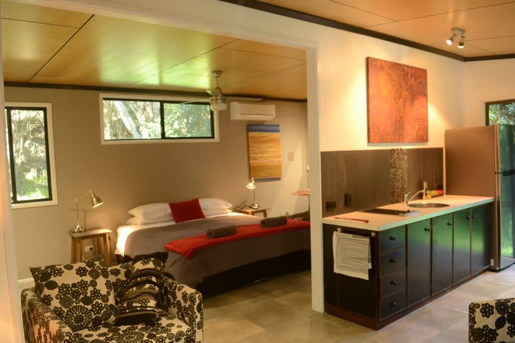 Bed And Kitchen